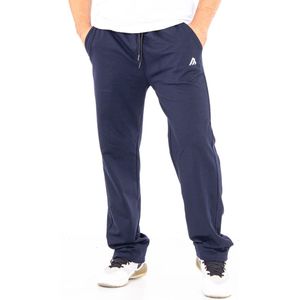 Buzari Joggingbroek heren - blauw - L - trainingsbroek heren - Lange sportbroek