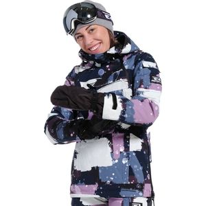 Rehall VIE-R Dames Wintersportjas Rood L - Anorak - Snowboardjas - Ski Jas