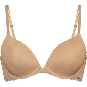 Hunkemöller Push-up BH Angie plunge fit - beige - Maat E75