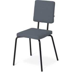 Puik Design - Option - Eetkamerstoel - Donkergrijs - Square seat/Square backrest