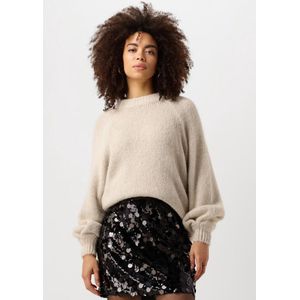 Notre-V Nv-entia Truien & vesten Dames - Sweater - Hoodie - Vest- Creme - Maat L