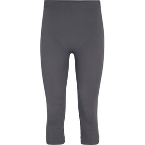 FALKE heren 3/4 tights Warm - thermobroek - grijs (concrete) - Maat: L