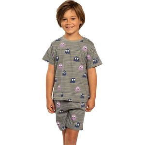 Eskimo pyjama jongens - grijs - Percy - maat 98