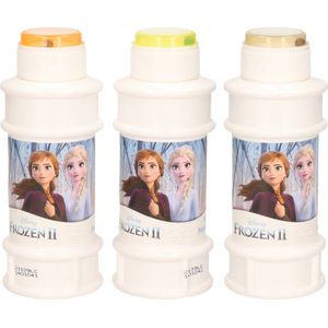 4x Disney Frozen 2 bellenblaas flesjes met spelletje 175 ml voor kinderen - Uitdeelspeelgoed - Grabbelton speelgoed