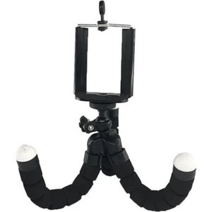Finnacle - Flexibel op avontuur met de Octopus Mini Tripod | Zwart | Statief en Houder | Smartphone | Action Camera | Universeel Afstelbaar