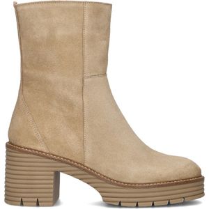 Softwaves 8.88.17 Enkellaarsjes Dames - Beige - Maat 39