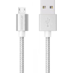 Mobigear USB-A naar Micro USB Kabel 1 Meter - Wit