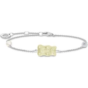 Thomas Sabo - A2151-052-14-L19V - Armband - 925 zilver - Dames - Goldbär wit - 16-19cm