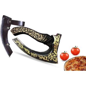 Thor's Wrath Gold Pizza Cutter Axe – Precision designed for Legendary Slices! The ultimate heavy-duty tool for gourmet chefs, pizza lovers, and true Viking enthusiasts