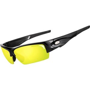 TIFOSI - Sunglasses - LORE - Sunglasses - Gloss Black 1090100227 interchangeable lens Sport Zonnebril Zonnebril Vrije tijd
