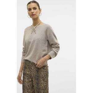 VERO MODA - VMDOFFYSHINE LS O-NECK BLOUSE REP NOOS - Dames - Gebreide truien