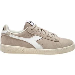 Diadora Unisex Game L Low Suede Waxed Gray Silver-Schoenmaat 38