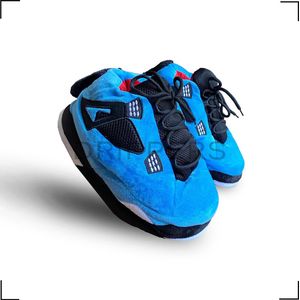 Drippers® Sneaker Sloffen - One Size Fits All - Blauw - Pantoffels - Unisex - Jordan