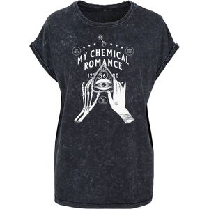 Merchcode My Chemical Romance - Skeleton Dames T-shirt - M - Zwart