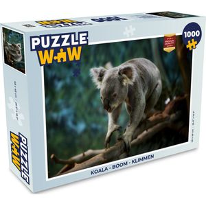 Puzzel Koala - Boom - Klimmen - Kids - Jongens - Meiden - Legpuzzel - Puzzel 1000 stukjes volwassenen