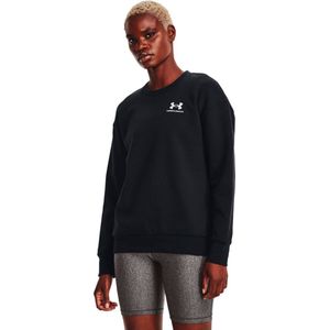 Under Armour Essentiële Zwarte Fleece Sweatshirt - Sportwear - Vrouwen