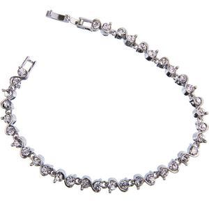 Alevine - Armband Fleur - 19 cm - met Zirkonia stenen - Messing - Nikkelvrij