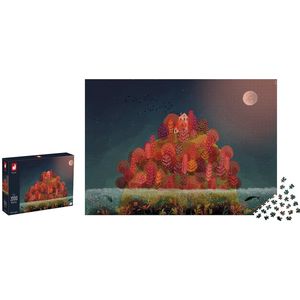 Janod Kidult Puzzel - De rode herfstkleuren