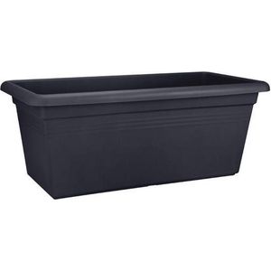 Elho Green Basics Garden Xxl 60 - Plantenbak voor Buiten - Ø 58.0 x H 26.8 cm - Living Black