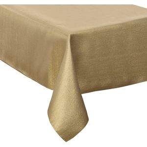 Atmosphera - Tafelkleed gouden glitters - 140 x 360 cm - polyester