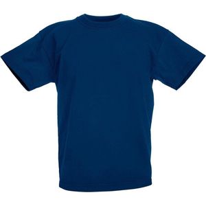 Fruit of the Loom Kinderen/Kinderen T-Shirt (Marine)