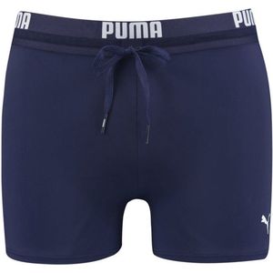 PUMA Swim Logo Trunk Heren Zwembroek - navy - Maat XXL