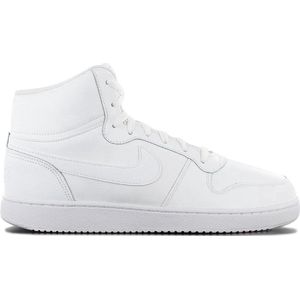 Nike Ebernon Mid Heren Sneakers - White/White - Maat 47.5