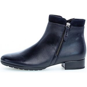 Gabor 718 Enkellaarsjes - Enkelboots met rits - Dames - Blauw - Maat 38