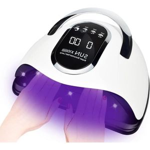 UV-LED nagellamp professionele nageldroger voor gelnagellak met 66 kralen UV nagellicht - 4 timer instellingen - automatische sensor