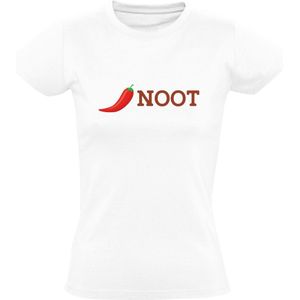 Peper - Noot Dames T-shirt | Pepernoot | Sinterklaas | Sinterklaasshirt | Pakjesavond | Sambal | Spaanse Peper | Shirt