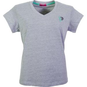 Donnay V-neck shirt - Sportshirt - Dames - Silver marl - maat M