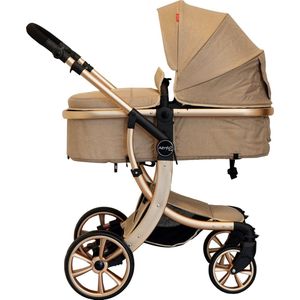 Bellaby Nieuwe Luxe Kinderwagen 2 In 1 Gold