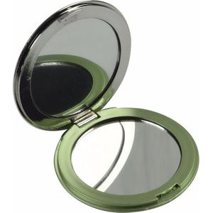 Zak spiegeltje groen - make up spiegel