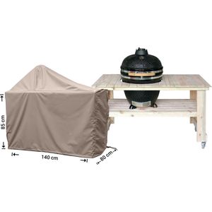 Raffles Covers Big Green Egg / Kamado hoes - 140 x 80 H: 140 cm - RBGE140 - Waterdicht | Solution Dyed | UV-bestendig | Elastisch trekkoord | Airvents - Big Green Egg / Kamado Accesoires - BBQ + Tafel