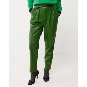 Mexx Pu Pants Green - - Maat 36