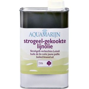 Strogeel gekookte Lijnolie