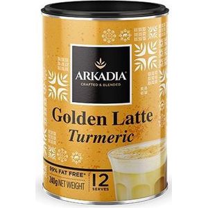 Arkadia Chai Tea Golden Latte (Kurkuma) 240gr. Powder Cafe Beverage Turmeric