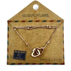 Go Dutch Label Collier Hartjes Rosé