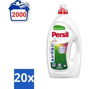 Persil Professional - Vloeibaar Wasmiddel - Gekleurde Was - 100 Wasbeurten - Bulkverpakking - 20 stuks