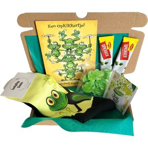 Cadeau box – Opkikker – Ziek - Sterkte - Voor jou - Verrassing Pakket – Gif box - Cadeau voor vrouw man – Kado – Sokken – Geschenkdoos – Maat 36-40