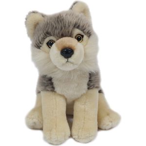 PIA Soft Toys - Pluche Knuffeldier - Wolf (Boris) - 20 cm