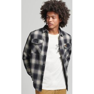 Superdry Vintage Miller Sherpa Overhemd Mannen - Maat S