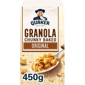 Quaker Havermout Granola Original 450 Gram 3 Grote Pakken Ontbijtgranen