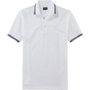 OLYMP Polo Casual - modern fit polo - wit - Maat: L