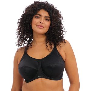 Elomi Energise Grote maten Sport bh – Zwart - 85K