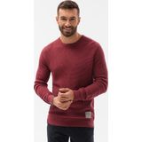 Ombre - heren sweater bordeaux - klassiek - E185