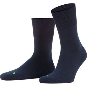 FALKE Run anatomische pluche zool katoen sokken unisex blauw - Maat 49-50