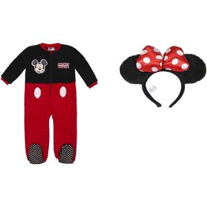 Disney - Mickey Mouse - Onesie - 6 jaar - lengte 95 cm - met haarband