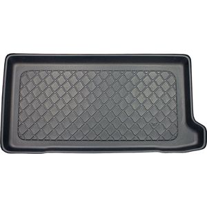 Guardliner kofferbakmat geschikt voor Fiat 500 vanaf 09.2007- en Fiat 500 Hybride vanaf 02.2020-. Niet voor de elektrische modellen geschikt.