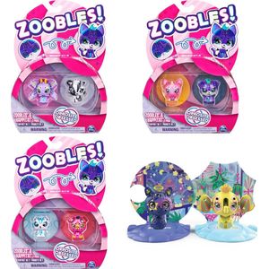 Zoobles - 2-pack - Transformerende Opposite Obsessed-speelset - stijlen kunnen variëren